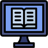 monitor_school_education_cap_graduation_elearning_learning_on_icon_267060